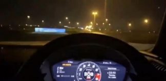 Audi Driver arrested for driving over 300 km/h
