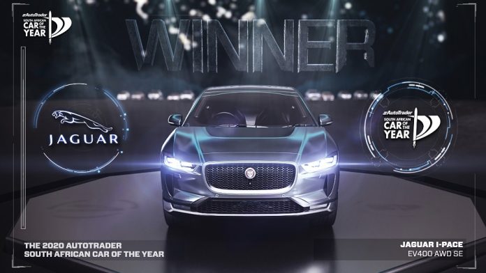 Jaguar I-PACE wins 2020 AutoTrader South African Car of the Year