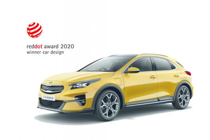 2020 Red Dot ‘Product Design’ award for KIA XCeed