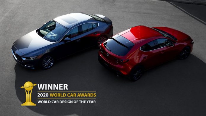 Mazda3 Wins 2020 World Car Design of the Year award