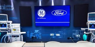 Ford expects to produce 50,000 of the ventilators within the next 100 days, with the ability to produce 30,000 a month thereafter as needed.