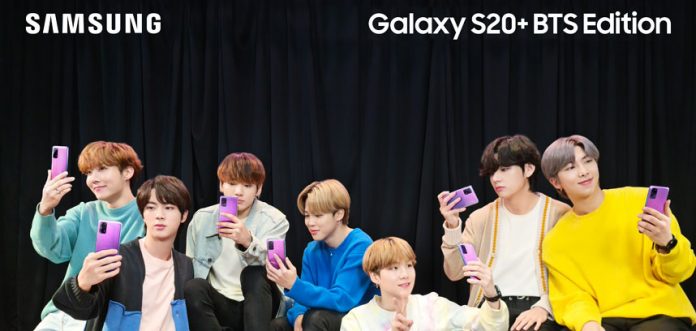Samsung Galaxy S20+ and Galaxy Buds+ BTS Editions