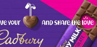 Pop Out Heart Dairy Milk Chocolate