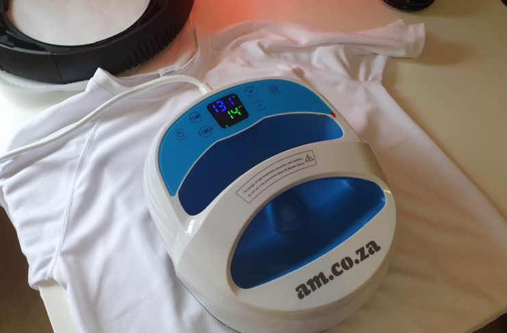 I printed my own T-Shirt with a Handheld Heat Press!