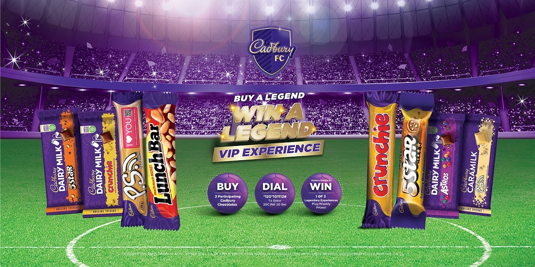 Three legendary VIP experiences are up for grabs with Cadbury!