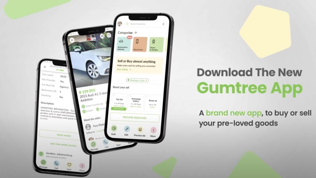 Gumtree launches a new mobile app with a location-based filter and Profile Verification