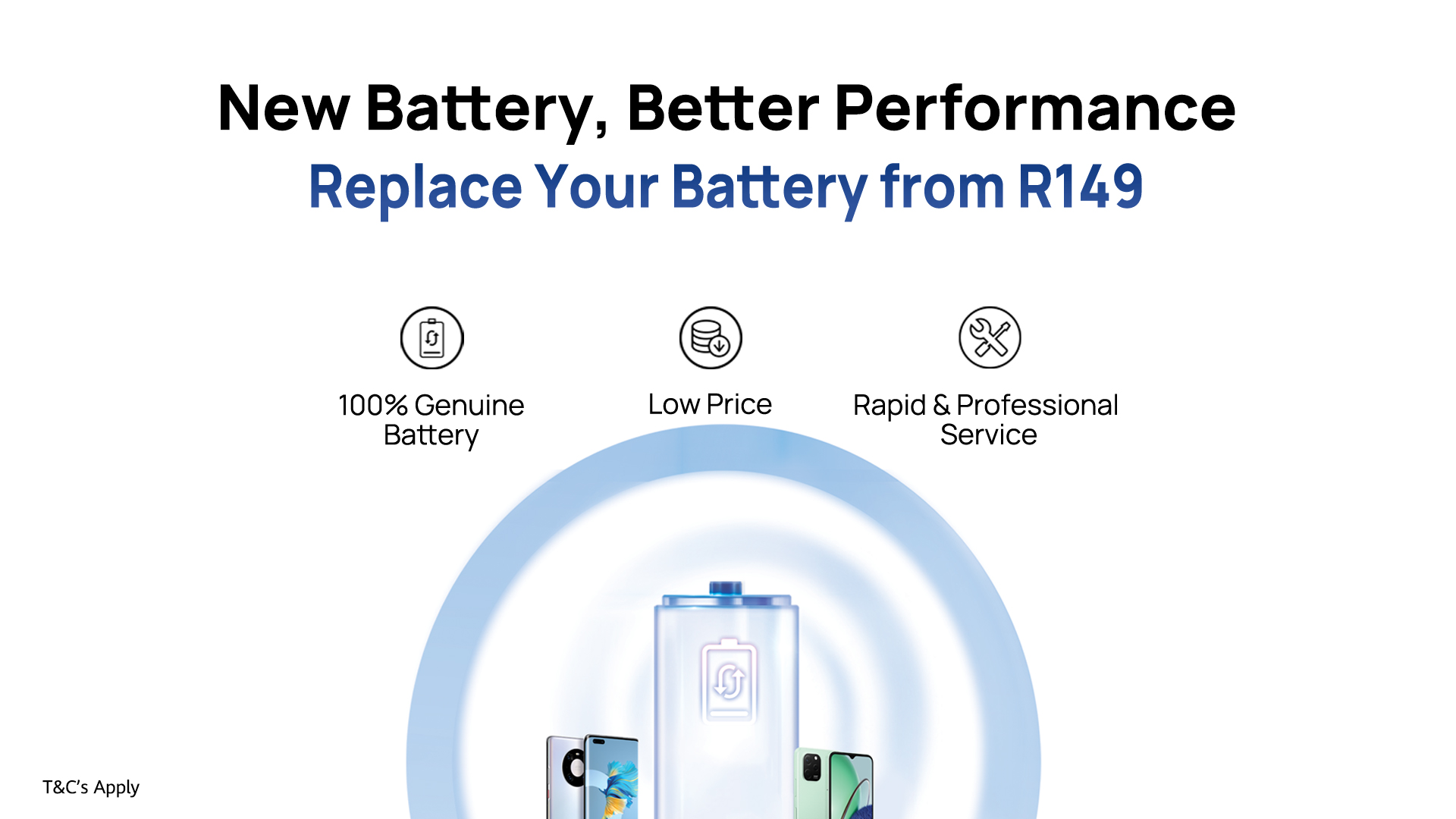 Huawei Announces Battery Replacement Campaign for South Africa