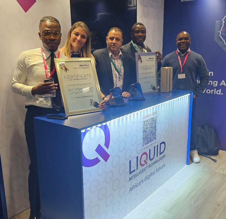 Liquid Intelligent Technologies South Africa bags two awards at GovTech 2023