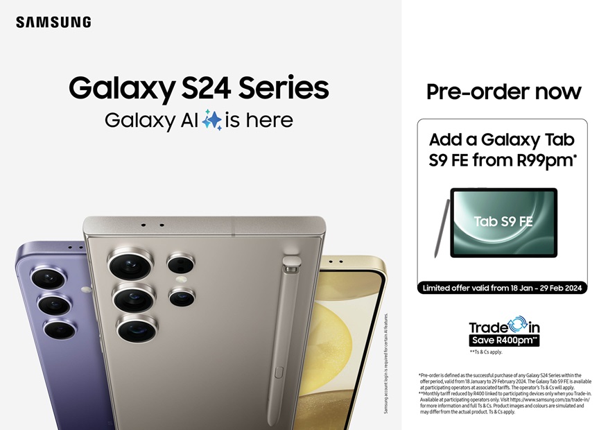 – Samsung Electronics Co., Ltd. is thrilled to announce the pre-order availability of its highly anticipated AI-powered Galaxy S24 Series.