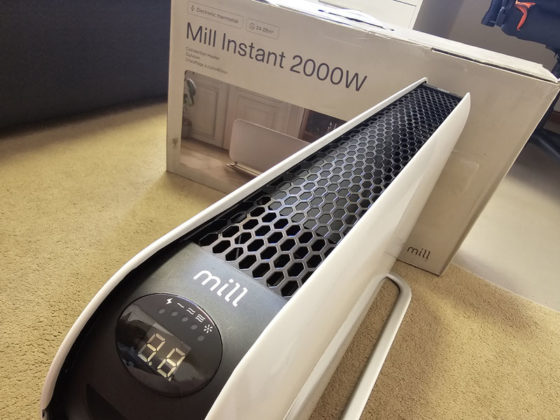 A Compact Heater That Blends Right In - Mill Instant LED Portable Heater Reviewed!