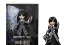 Mattel Unveils New Wednesday Addams Doll Collection