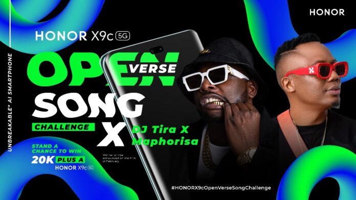 HONOR X9c Open Verse Challenge on TikTok, igniting a wave of creativity across the nation.