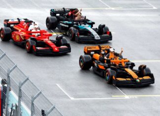 LEGO Group Formula 1 Welcome 10 fully drivable LEGO® cars with F1 drivers at the wheel for the FORMULA 1 MIAMI GRAND PRIX 2025