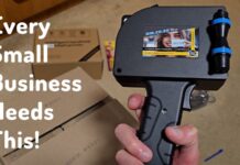 Every Small Business Needs This Handheld Printer!