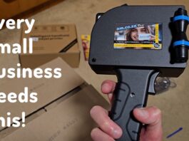 Every Small Business Needs This Handheld Printer!