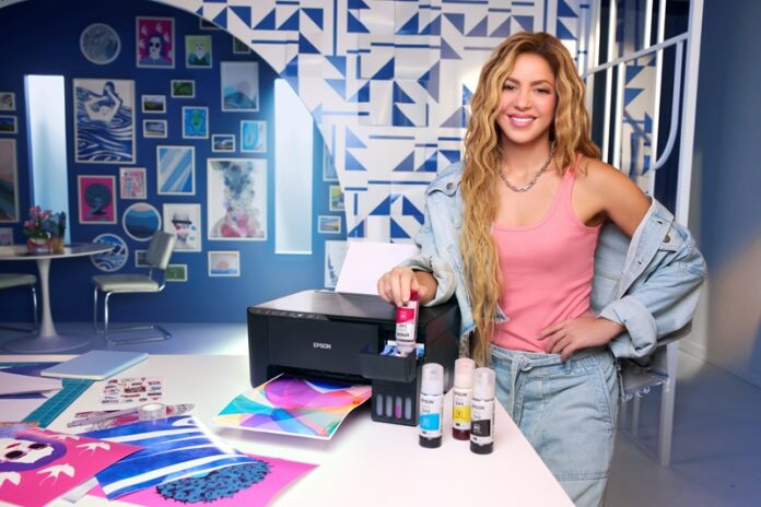 Epson Announces Partnership with Global Music Icon Shakira
