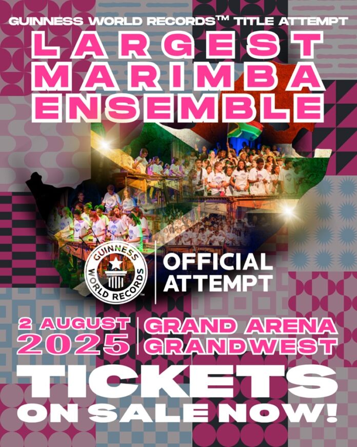 Over 1000 marimba players set to break Guinness World Records in GrandWest Grand Arena showdown