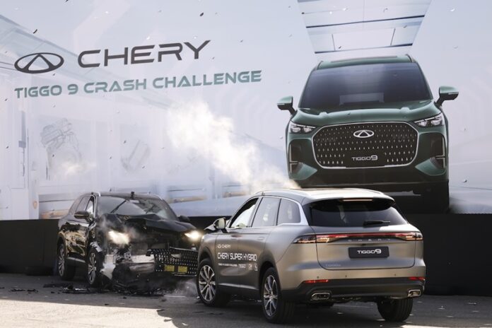 Chery showcases safety leadership in landmark African crash test