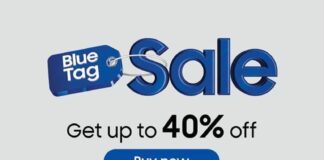 Samsung Blue Tag Sale