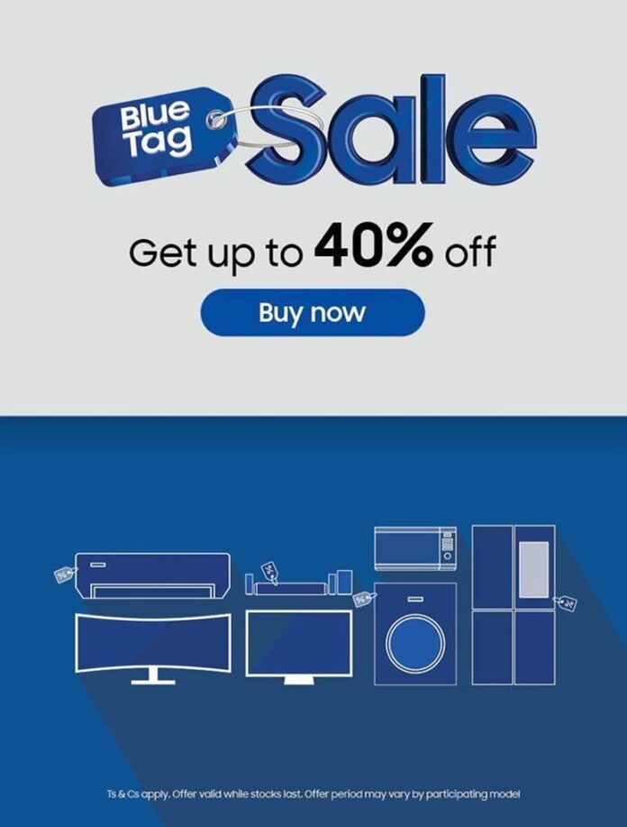 Samsung Blue Tag Sale