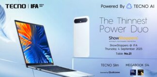 TECNO IFA ShowStoppers