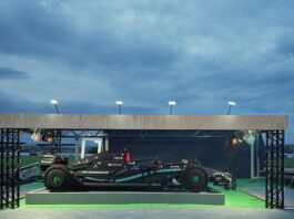 Life-size LEGO® Mercedes-AMG F1 car takes the fast lane on SA’s circuits