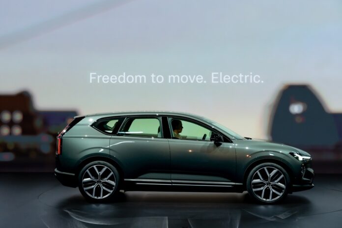 all-electric Volvo EX60