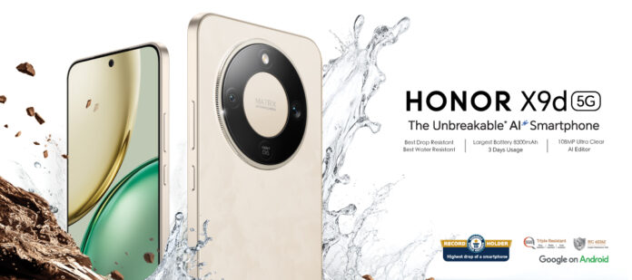 Meet the Unbreakable AI Smartphone HONOR X9d