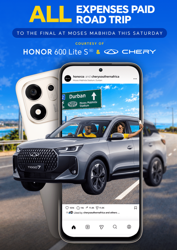 HONOR 600 Lite S + Chery HONOR South Africa and Chery SA Team Up