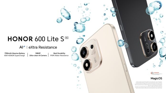 New HONOR 600 Lite S
